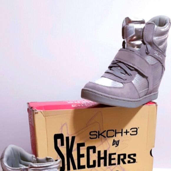 Skechers SKCH+3 "Dunk it" Silver - Picture 2 of 7